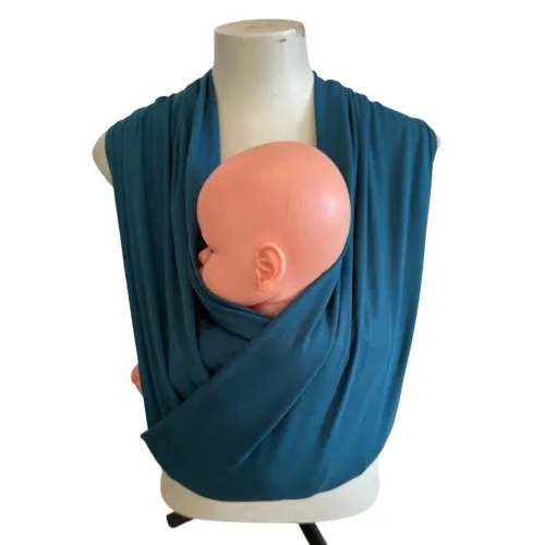 Canguru Sling para Bebê Azul Quality Baby
