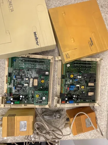Central telefônica intelbras Conecta e Modular para Sucata
