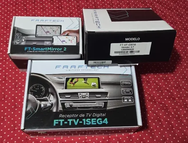 Faaftech TV Digital e Espelhamento de Celular para Chevrolet GM
