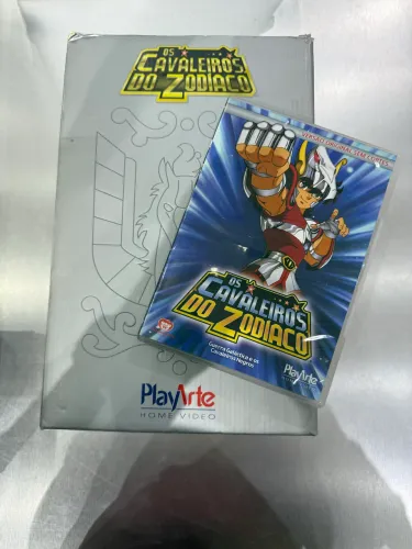 BOX Os Cavaleiros do Zodíaco Play Arte - 21 DVD?s