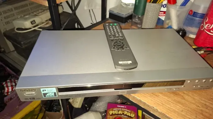 DVD SONY DVP-NS725P + CONTROLE FUNCIONANDO 100%