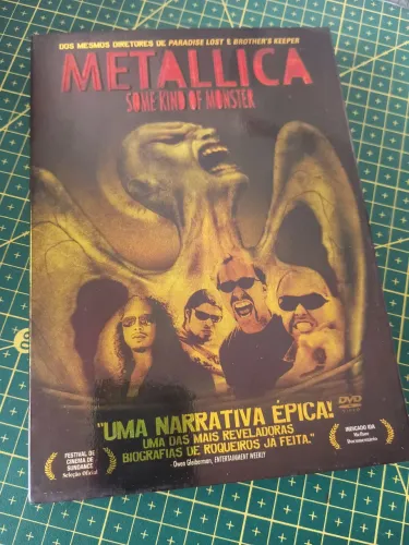 Dvd METALLICA some kind of monster 2 discos novo