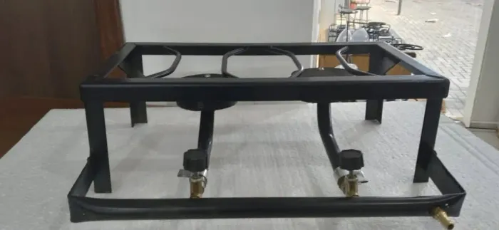 Fogareiro de Mesa Reforçado Com 2 Bocas