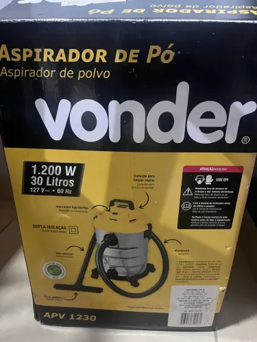 Aspirador de pó Vonder