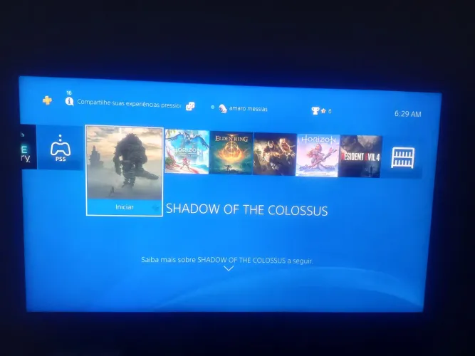 Ps4 pró semi novo