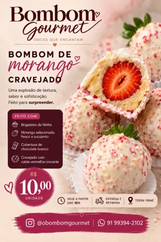 MORANGOS CRAVEJADOS