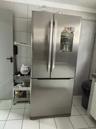 Combo ( Geladeira triplex inox / máquina lavar Brastemp 16kg