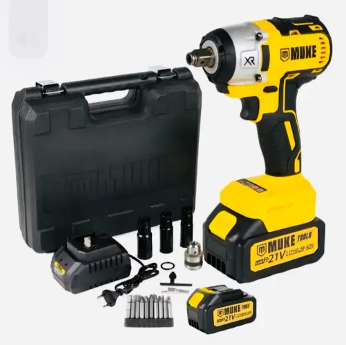 Chave inpacto MUKETOOLS 21V motor BRUSHLESS.