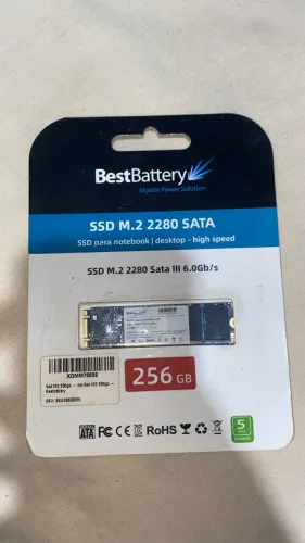 SSD 256gb