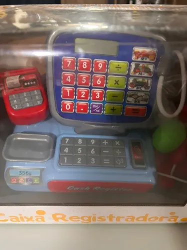 Brinquedo -Caixa registradora moderna Little Home - Brink 