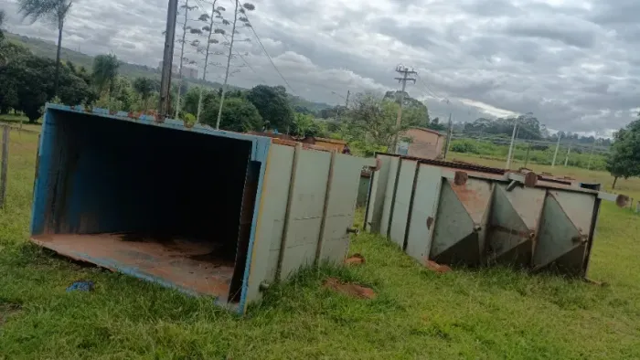 Caixa d'água de aço 