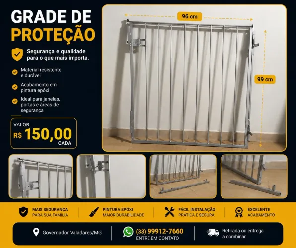 Grade de Proteção/ Portão 