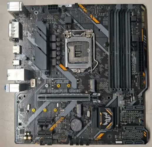 Placa Mae Asus Tuf B360m-plus Gaming/br Lga1151 Ddr4 Preta (Usado)