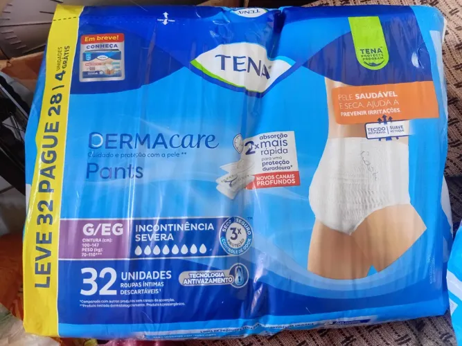 Fraldas Geriátricas Tena pants dermacare Adulto