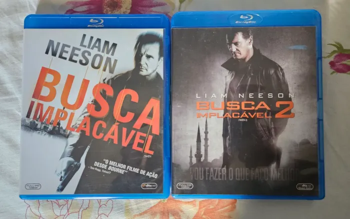 Bluray Busca Implacável 1 e 2