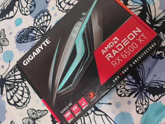 RX 6500 XT 4G SEMI NOVA.