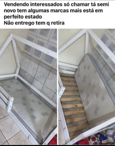 Vende-se mini cama