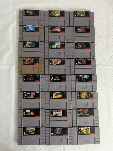 Jogos Originais Super Nintendo