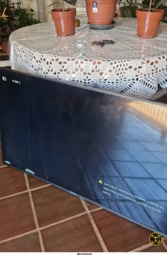 Tv sony 55 polegadas com defeito na tela