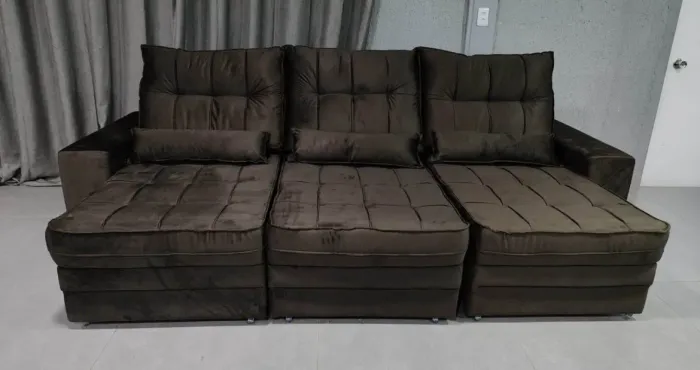Sofá retrátil reclinável Cancun 2.90
