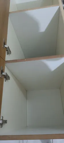 Balcão 3 Divisórias: Largura: 43 cm. * Altura: 87cm * Comprimento: 1 metro e 21 cm