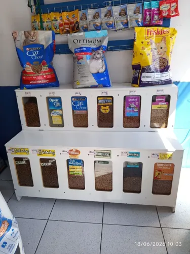 Expositor para Pet shop