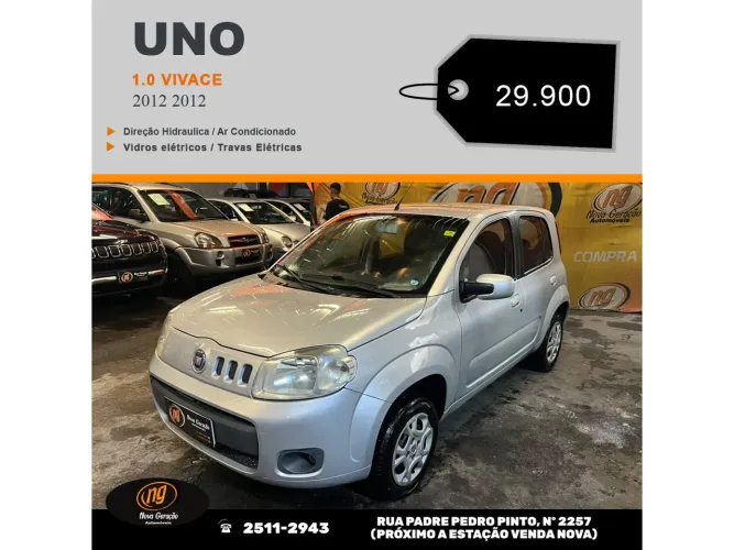 Fiat Uno Vivace/rua 1.0 EVO Fire Flex 8V 5P 2012