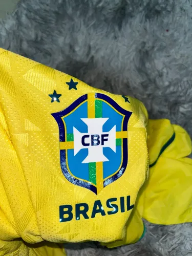 Camisa Brasil Amarela 2026 Versão Jogador