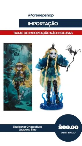 lagoona sdcc monster high encomenda