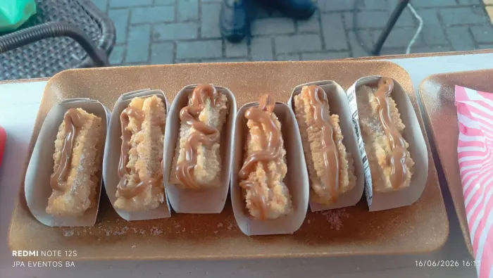 Carrinho de lanches para festa