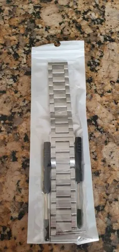 Pulseira de Aço Inoxidável 20mm (Nova/ Lacrada)