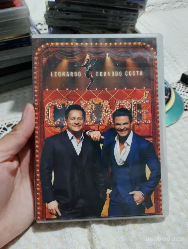 DVD vol1 e 2 Leonardo e Eduardo costa cabaré