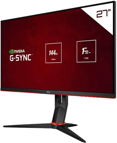 Monitor Gamer AOC Hero 27" IPS 144Hz 1ms - Completo (Caixa + Nota Fiscal)