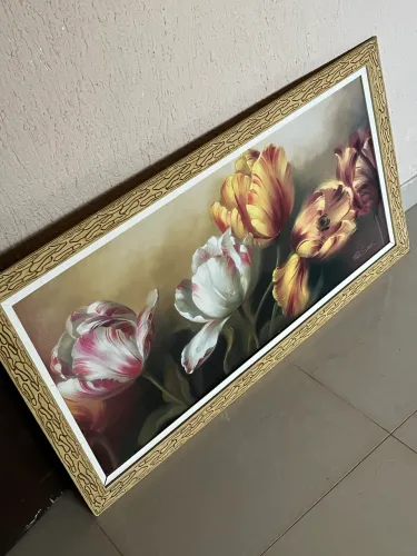 Quadro decorativo floral 