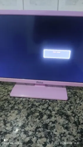 Tv Philco rosa, semi nova 21 polegadas !