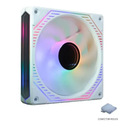 Cooler Fan Infinite White Multicolor Aaxw - Kmex *ENTREGA GRÁTIS*