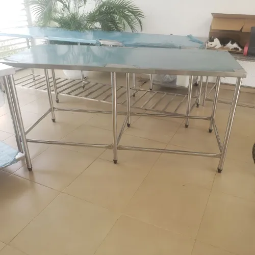 Mesa industrial inox 190x80x90