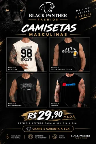 Camisetas masculina ?