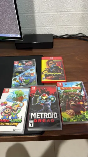 Jogos Nintendo Switch 1 e 2