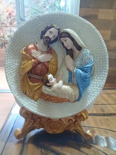 Imagem Sagrada Família (Prato)