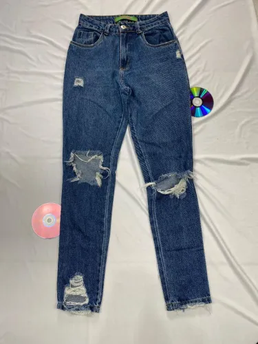Calça jeans Cintura alta 