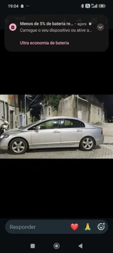 Honda Civic Sedan LXS 1.8/1.8 Flex 16V Mec. 4P 2007