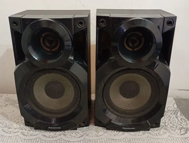 Par de Caixas de Som Panasonic 