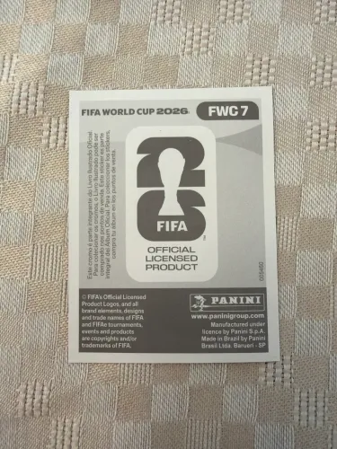 FIGURINHA FWC 7