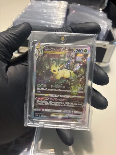 Leafeon V star NM japonesa