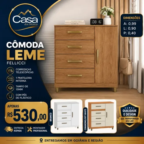 Cômoda Leme 