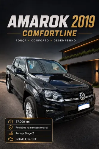 Volkswagen Amarok Comfor. CD 2.0 TDI 4X4 Dies. Aut. 2019
