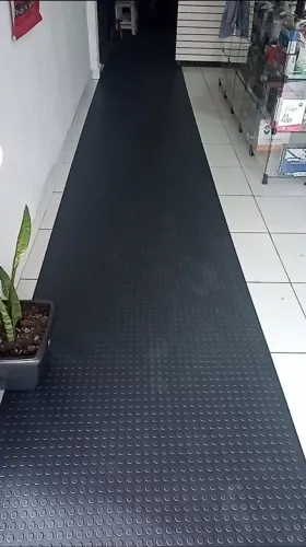 5m Piso Moeda Emborrachado Para Rampas Garagens Oficinas Resistente Não Escorrega (t 5kit)