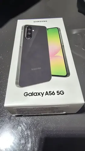 Samsung A56 na caixa! Pra sair logo!