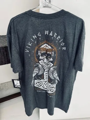 Camiseta Howitzer Mystic Crow SS XL NOVA USA Skull EDC CAC Affliction Faca Tático